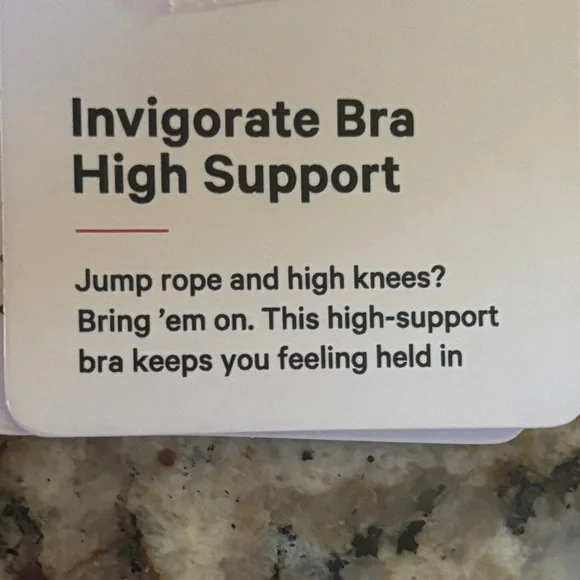 NWT- Lululemon Invigorate Bra High Support size 14 - burnt orange color - Picture 3 of 4